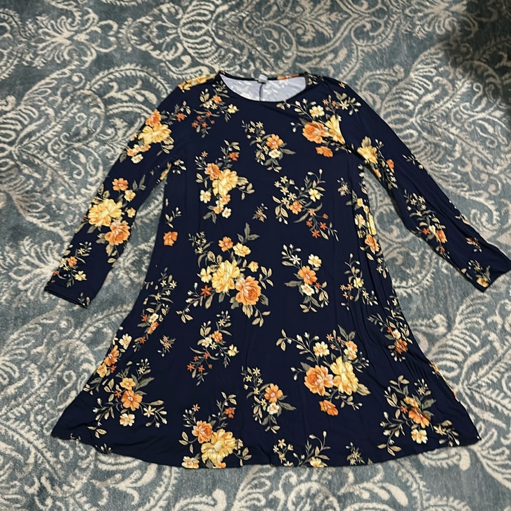 Xl old navy navy stretch dress